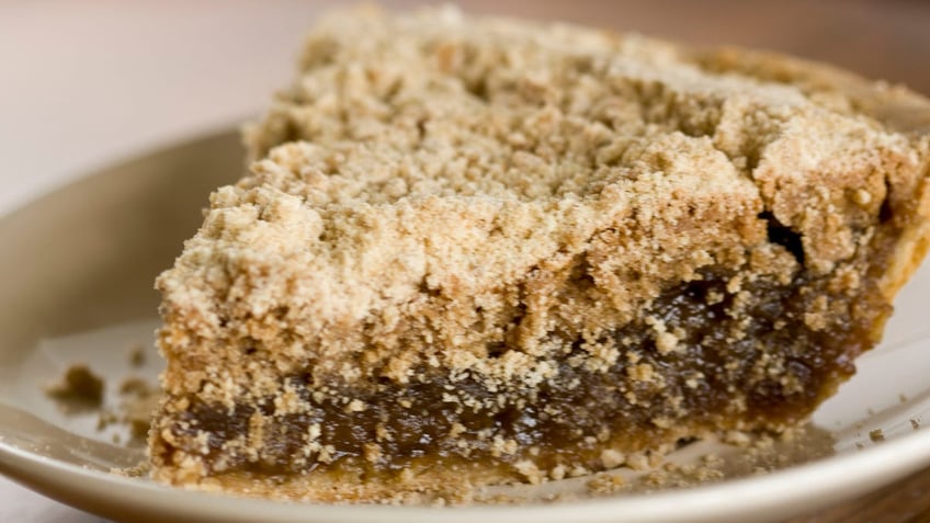 A piece of shoofly pie.