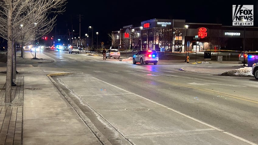 Scene of fatal grocery store shooting in Elkhart, Indiana