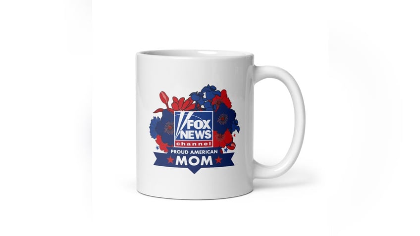 A Proud American Mom mug is ideal for cold fall days. 