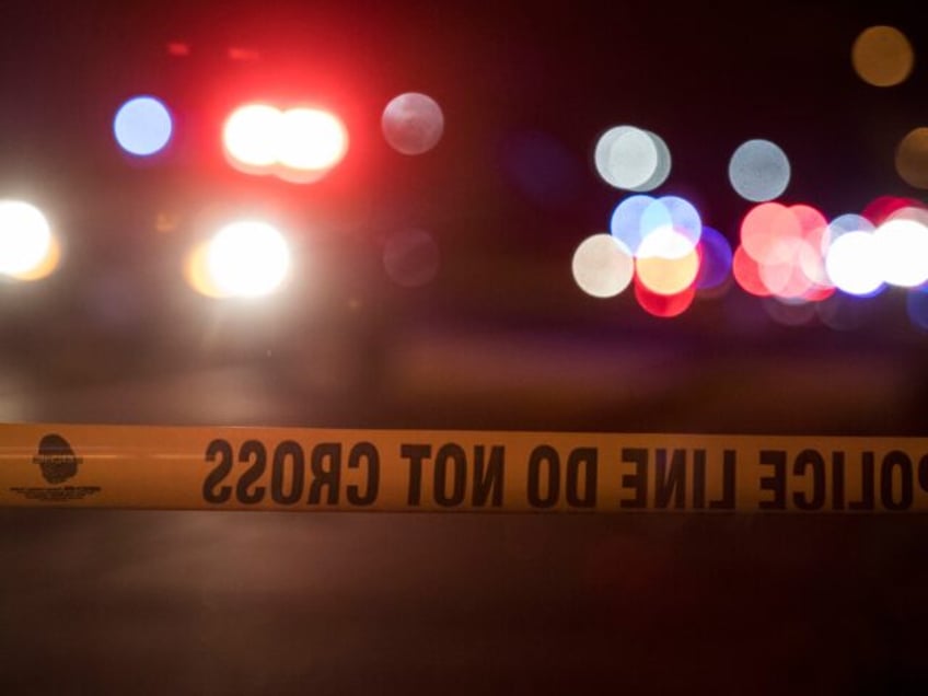 USTIN, TX - MARCH 20: Police tape at the perimeter of a suspected blast scene in Austin, T