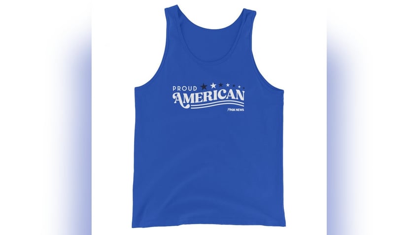 Stay cool and look cool with a patriotic tank top. 