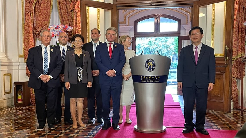 Congressional delegation and Taiwanese foreign minister