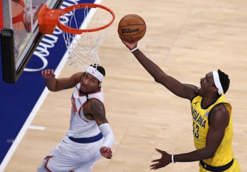 Pascal Siakam led the Indiana Pacers with 39 points as they beat the New York Knicks 114-1