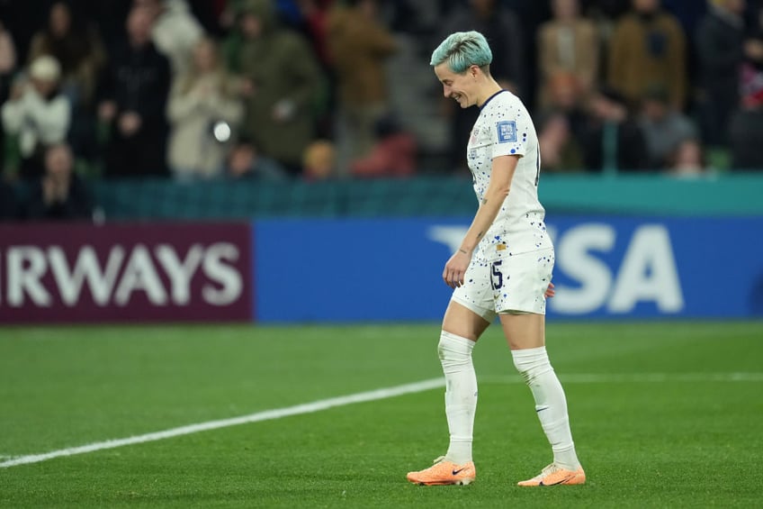 sick joke megan rapinoe ends her career with missed penalty kick that costs us the world cup