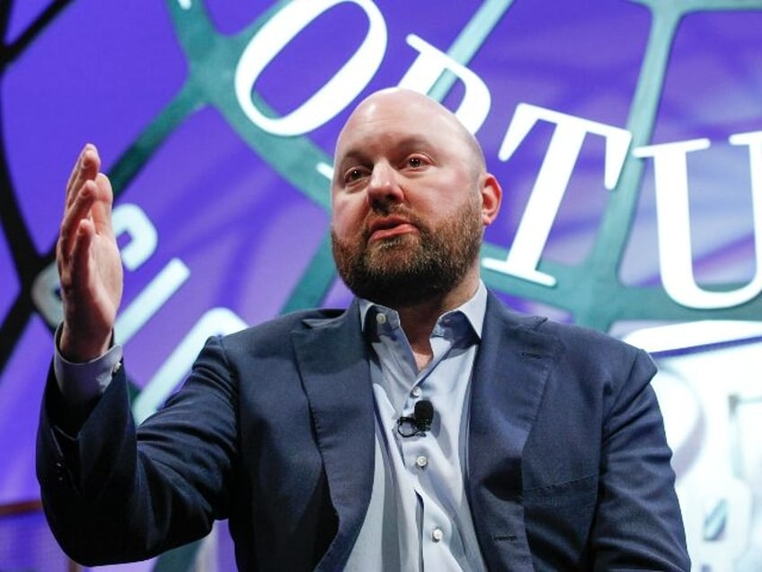 Silicon Valley titan Marc Andreessen