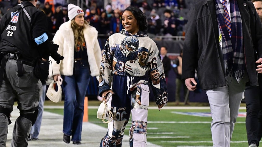 Simone Biles sidelines