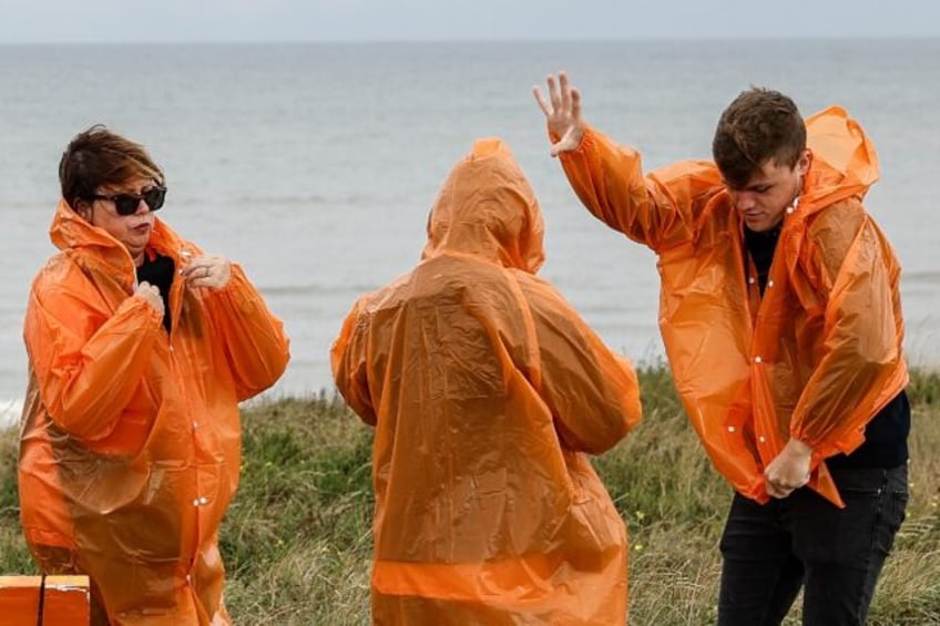 The weather was wet and wild in Zandvoort