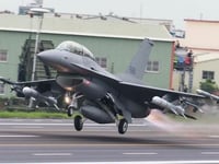 Singapore Air Force Says F-16 Fighter Jet Crashed At Air Base 