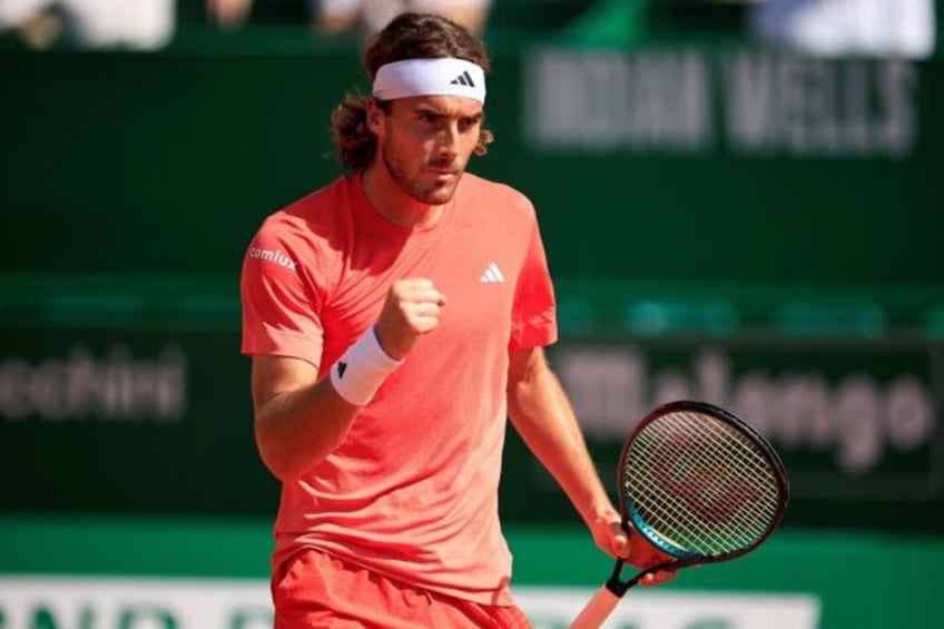 Greece's Stefanos Tsitsipas is two wins away from a third Monte Carlo Masters title