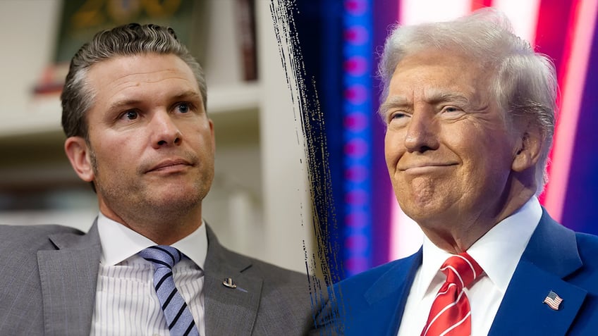 Pete Hegseth, Donald Trump