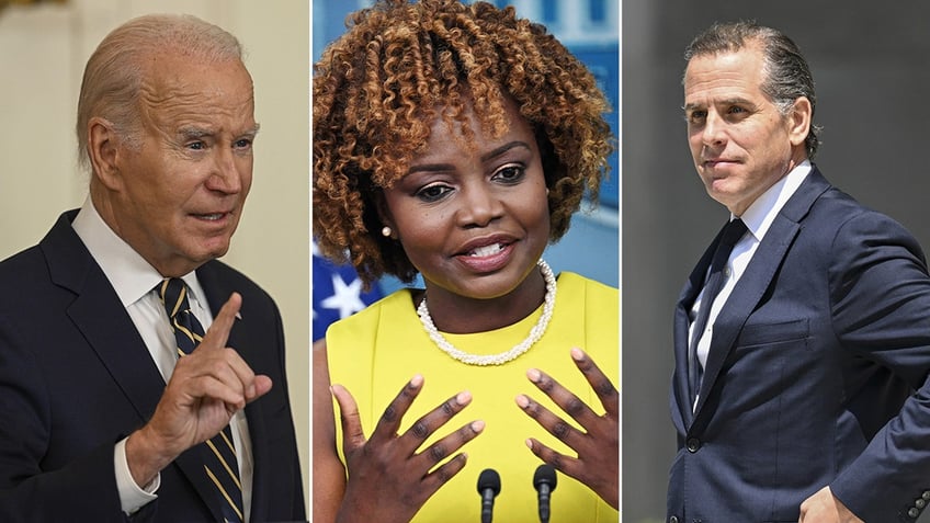 President Biden, Karine Jean-Pierre, Hunter Biden