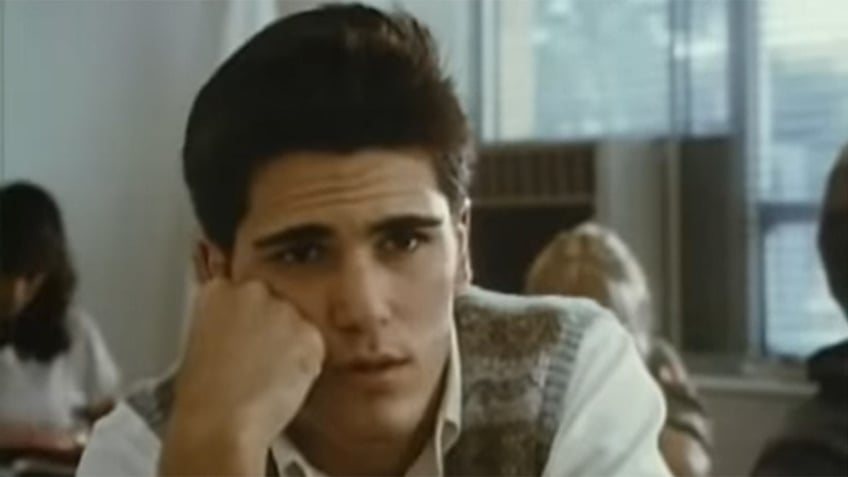 Michael Schoeffling in "Sixteen Candles"