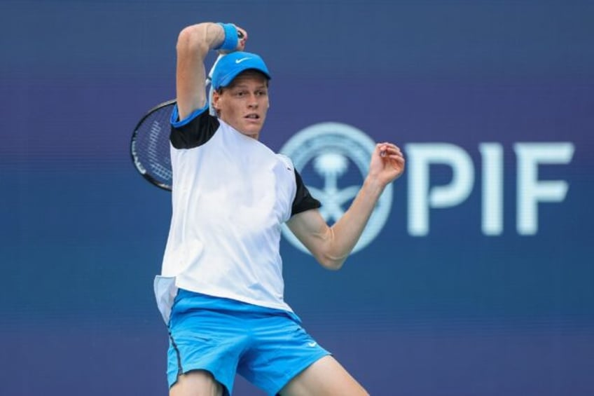 Jannik Sinner takes on Grigor Dimitrov in the Miami Open men's singles final on Sunday.