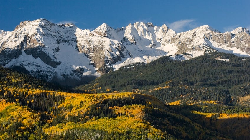 A mountain range in Colorado