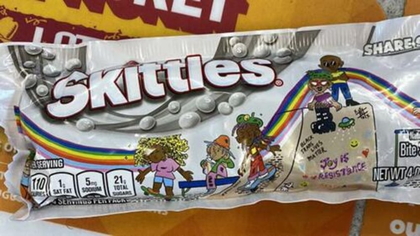 skittles are the latest bud light after releasing trans blm packaging