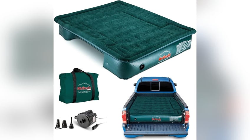 Sleep in the back of your truck comfortably with this durable trunk air mattress. 