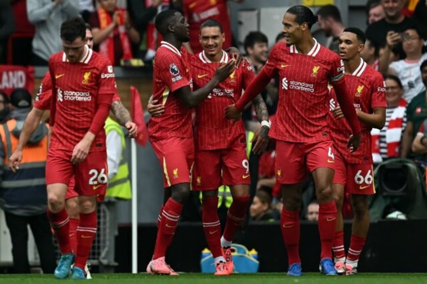 Liverpool striker Darwin Nunez was emotional after scoring against Bournemouth