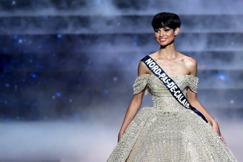 Eve Gilles, 20, is the first woman to have won Miss France with short hair