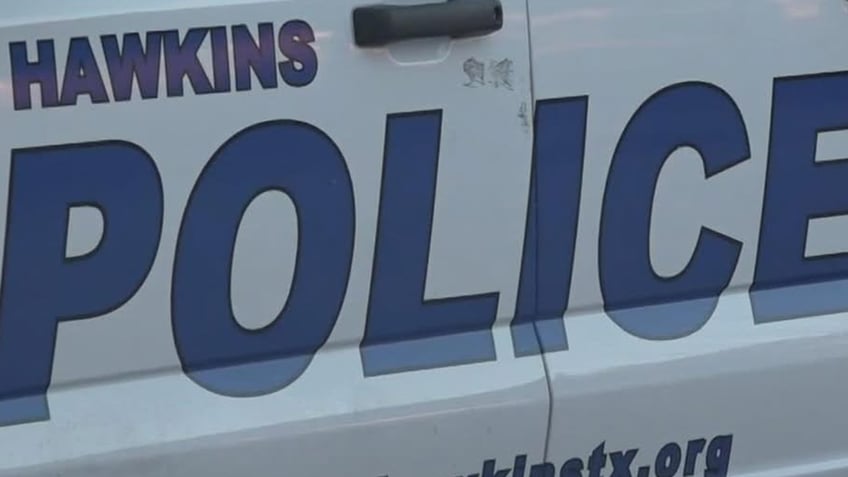 Hawkins Police Department car
