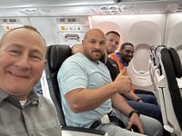 Smiling fugitive recaptured and returned to Kentucky after dramatic airport escape