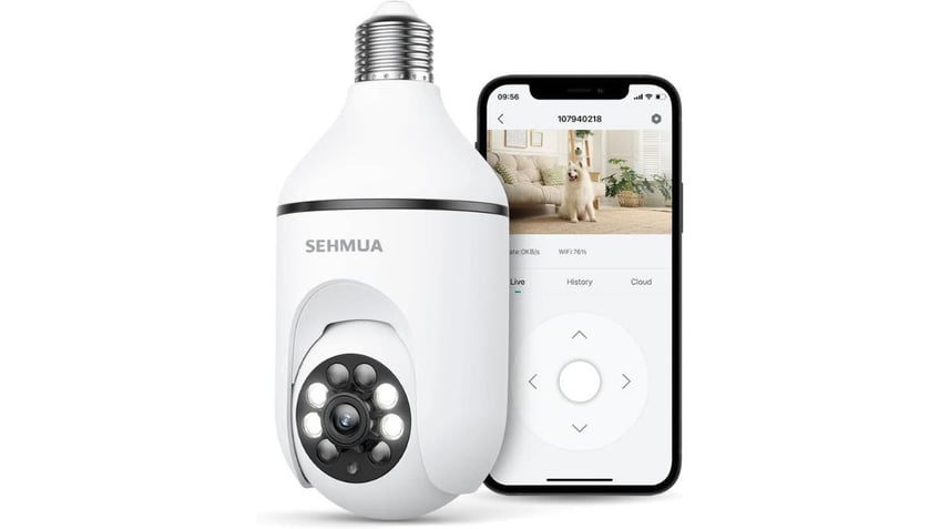 sneaky lightbulb security cameras are the next big thing in home security