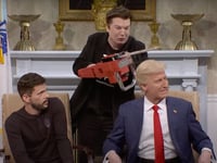 ‘SNL’ Spoofs Trump-Zelensky White House Showdown; Host Shane Gillis Mocks Biden’s ‘Dead Face,’ Praises Trump’s ‘Gulf of America’