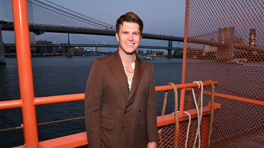 colin jost on staten island ferry