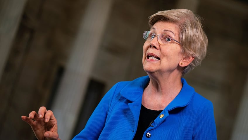 Elizabeth Warren in the Capitol