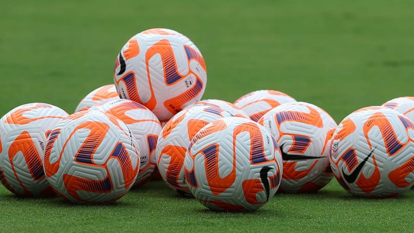 Soccer balls in Kansas