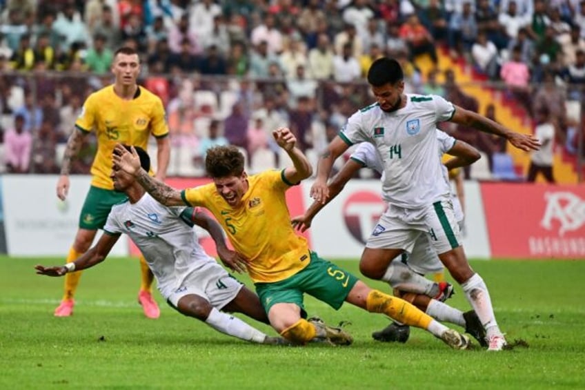 Australia coach Graham Arnold slammed the pitch in Bangladesh as "dangerous and unaccepta