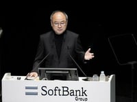 SoftBank's Masayoshi Son 