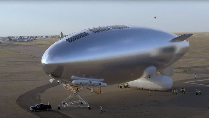 Solar-powered blimp could bring high-speed internet to your area