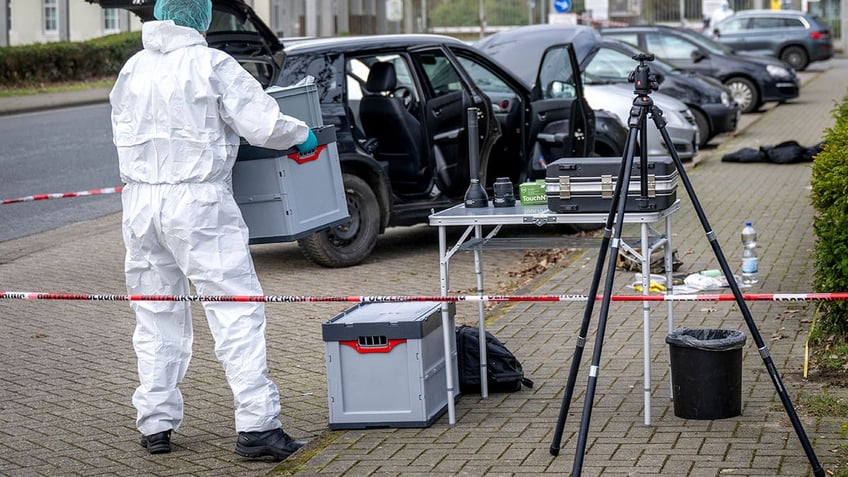 German forensics team