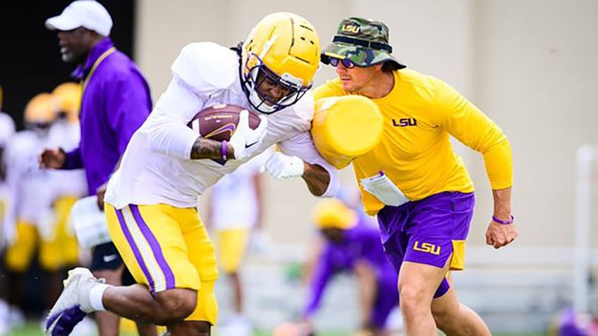 Soldier coach at LSU