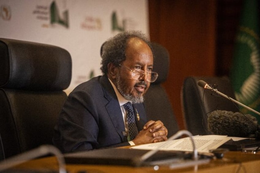 Somali President Hassan Sheikh Mohamud told reporters Ethiopian security forces tried to b