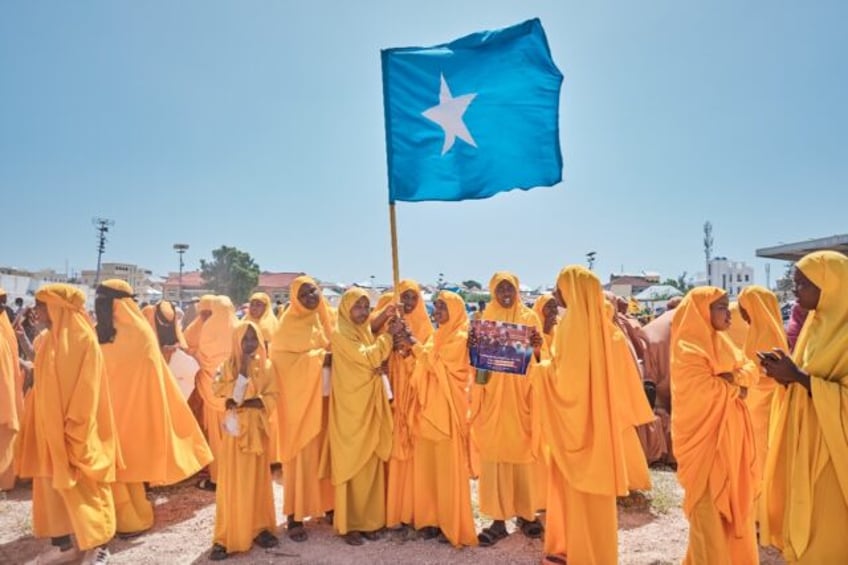 Demonstrations have been held in Mogadishu in protest at the Ethiopia-Somaliland pact