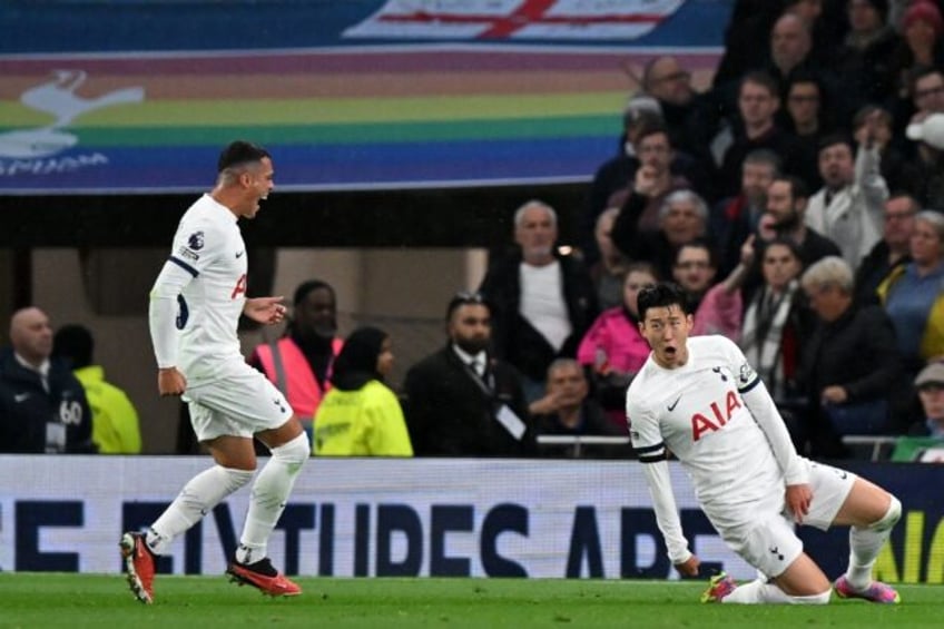 son maddison star as spurs go top of premier league