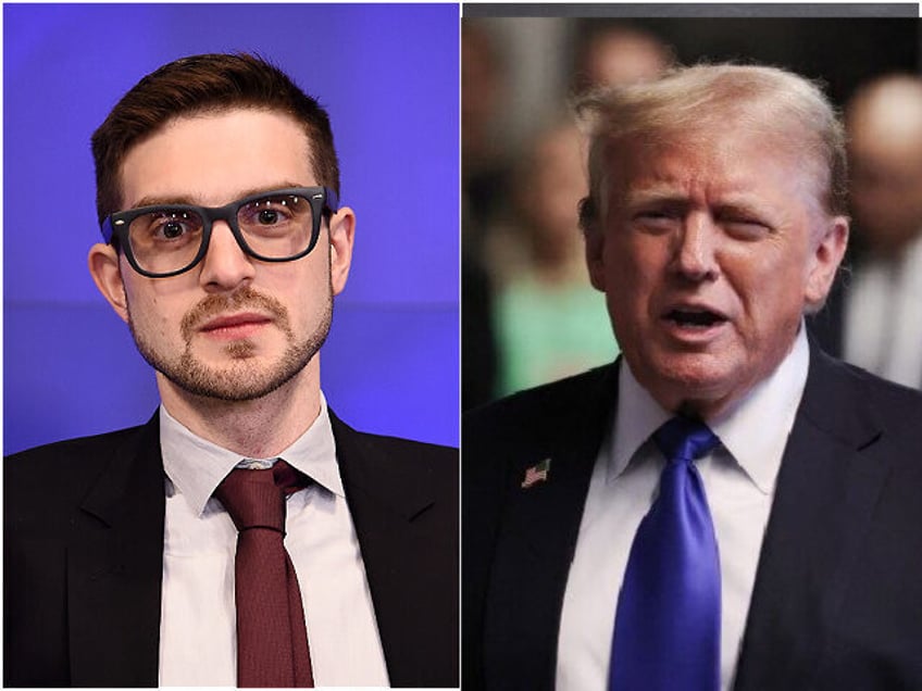 Alex Soros and Donald Trump