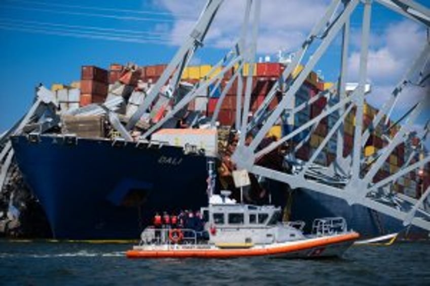 Sonar images of Baltimore bridge collapse vividly show scale of removal effort needed