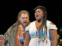 Soprano Angel Blue sings her first Metropolitan Opera ‘Aida’ in a new production