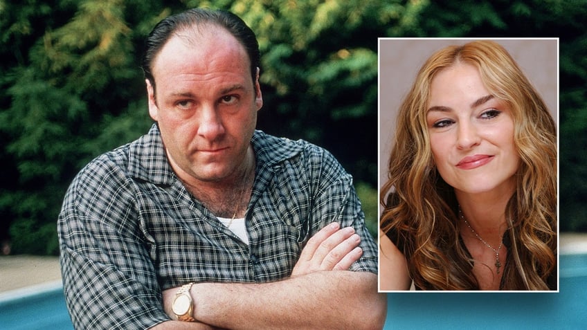 "Sopranos" actress Drea de Matteo and James Gandolfini