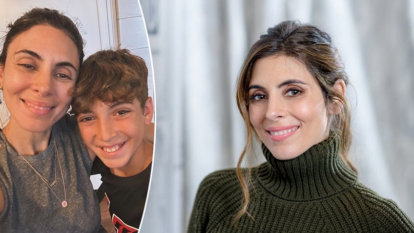 Jamie-Lynn Sigler and her son