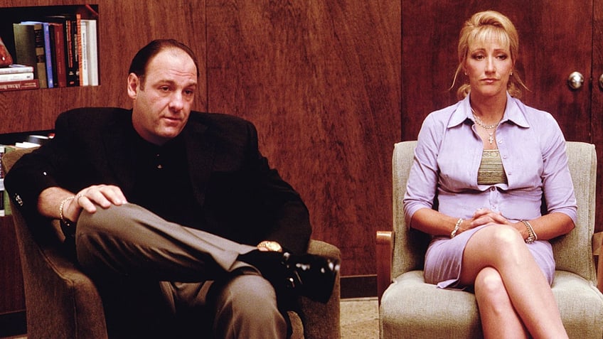 TV still from "The Sopranos"