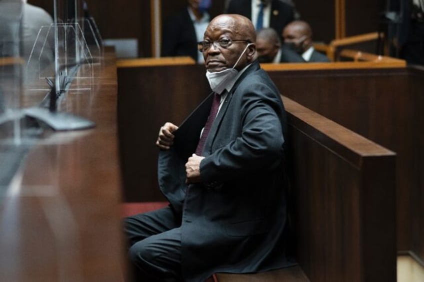 Ex-president Jacob Zuma was jailed last year for contempt of court after refusing to testify to a graft inquiry, before being released on medical parole