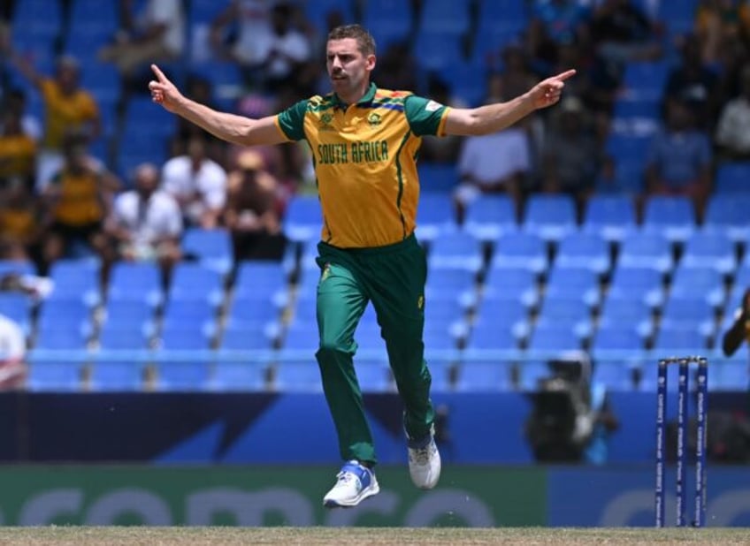 A back injury has ruled South African fast bowler Anrich Nortje out of the Champions Cup