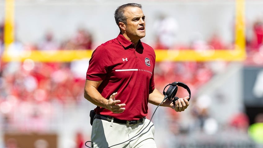 south carolina coach says he broke foot kicking object in frustration after loss stupid on my part