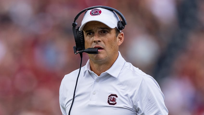 south carolina coach says he broke foot kicking object in frustration after loss stupid on my part