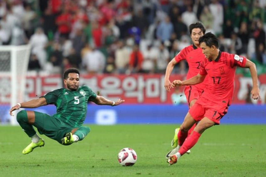 Saudi Arabia and South Korea met in the last 16 of the Asian Cup in Doha on Tuesday