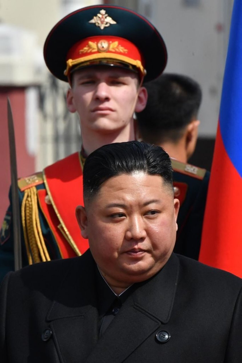 south korea confirms kim jong uns arrival in russia suggests arms trade with putin