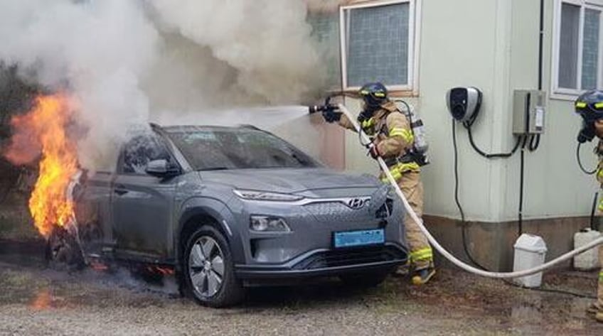 south korea ev sales held back by drivers fears of battery fires